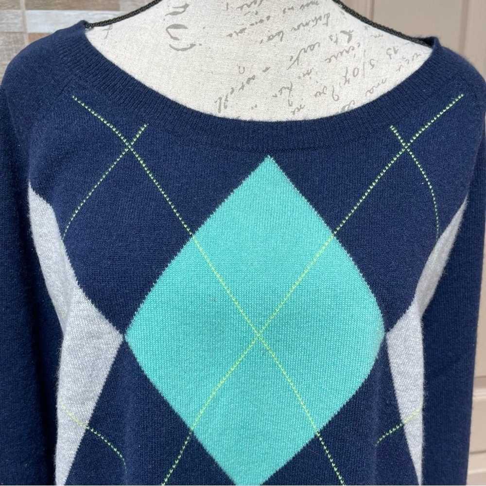 APT 9. Vintage 90’s Y2K Cashmere Sweater Preppy S… - image 2