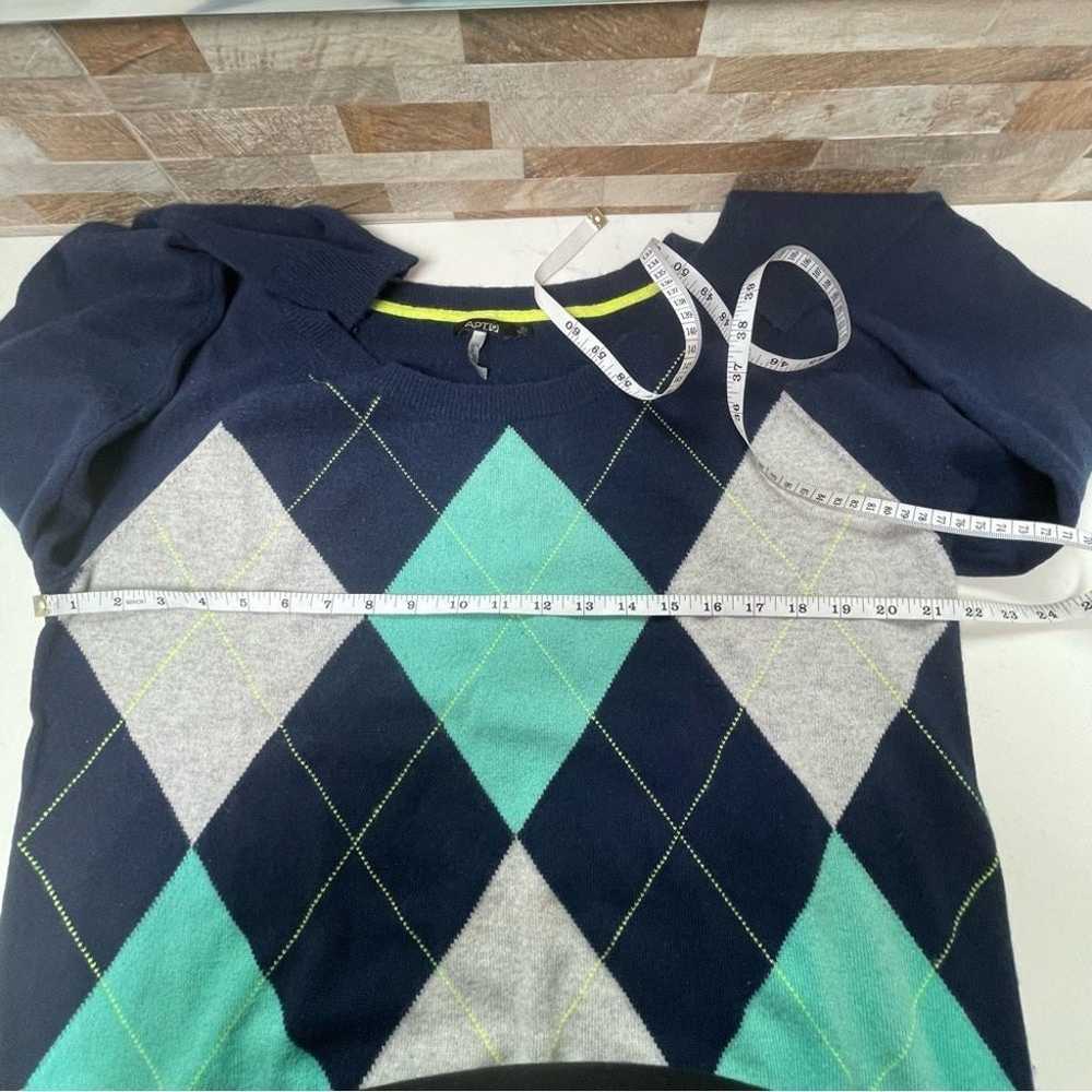 APT 9. Vintage 90’s Y2K Cashmere Sweater Preppy S… - image 5