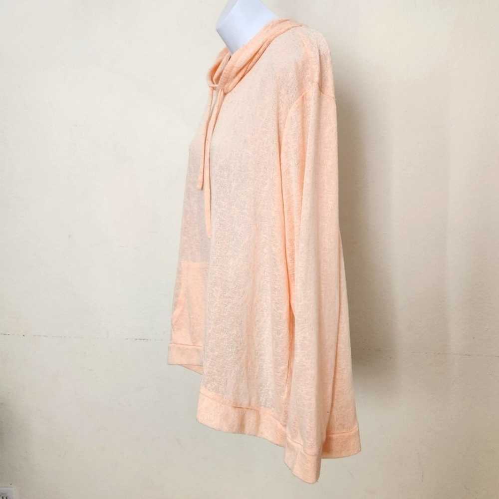 WEATHERPROOF VINTAGE Peach Lightweight Hoodie Swe… - image 2