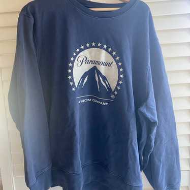 Lucky Brand Paramount Crew Neck Velvet Logo - image 1