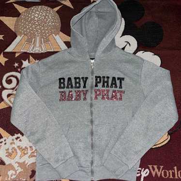 Vintage Y2K Baby Phat Zip Up Hoodie - image 1