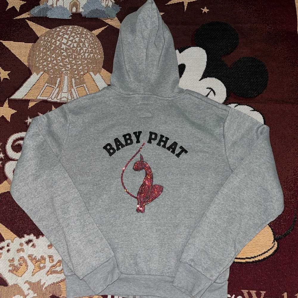 Vintage Y2K Baby Phat Zip Up Hoodie - image 3