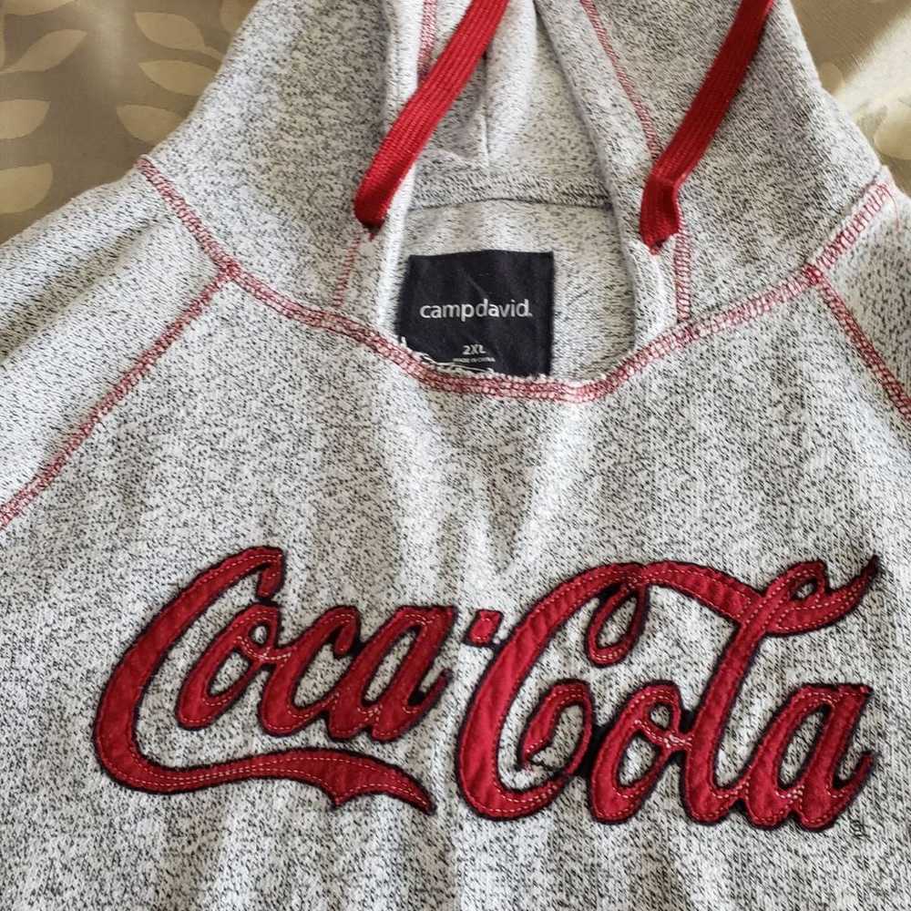 Vintage Campdavid Coca-Cola Hoodie - image 4