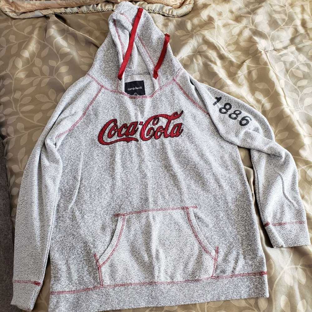 Vintage Campdavid Coca-Cola Hoodie - image 6