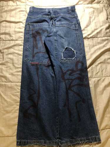 Jnco × Vintage JNCO Vintage Graffiti Thrashed Bagg