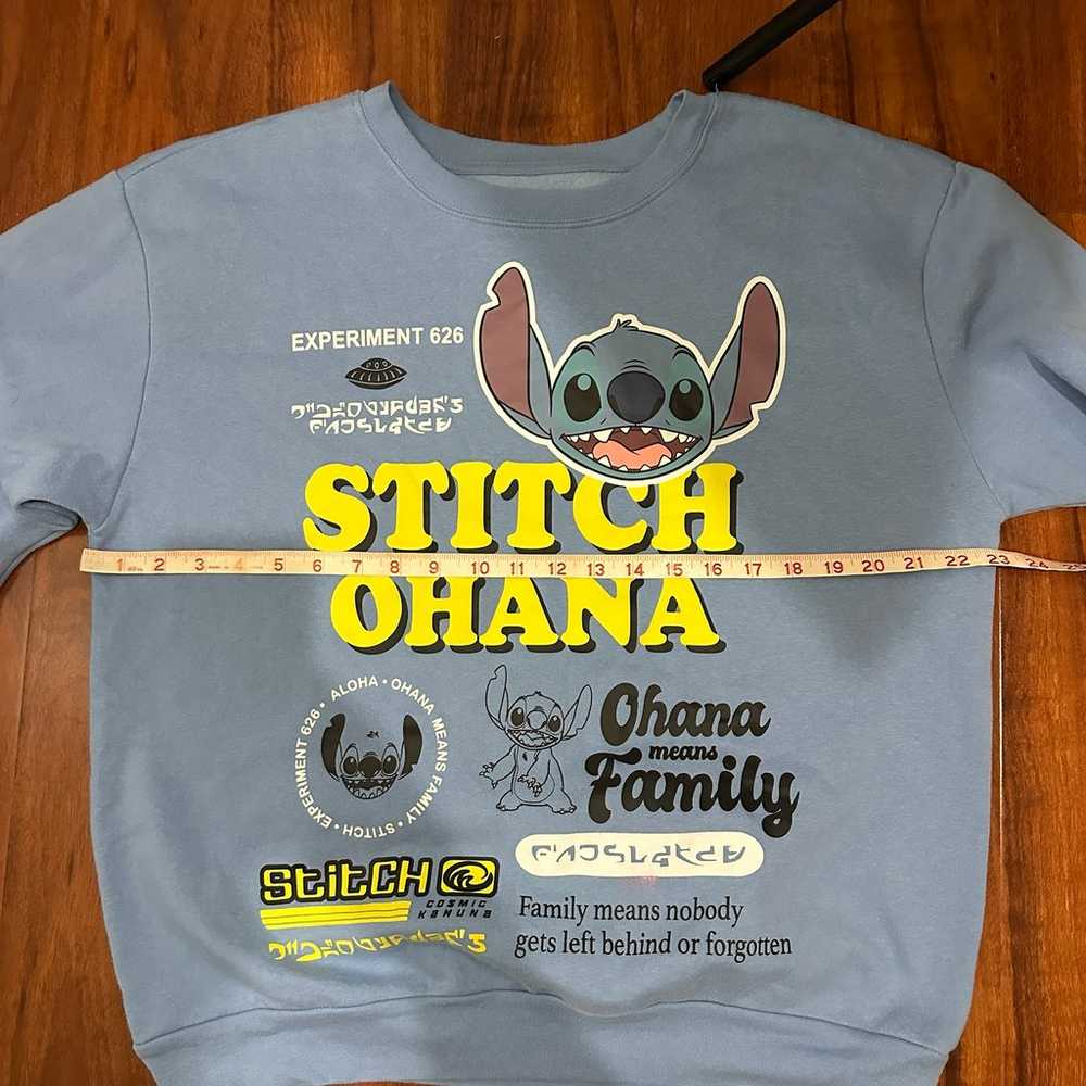 Disney Lilo And Stich Ohana Sweatshirt Size XXL V… - image 6