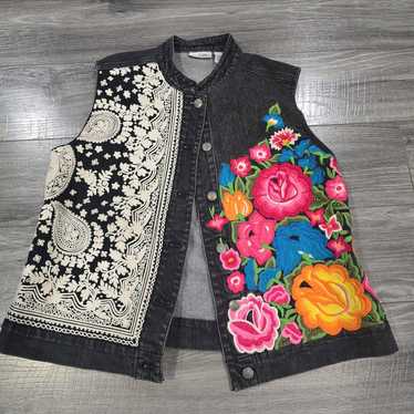 Vintage Chicos platinum vest - image 1