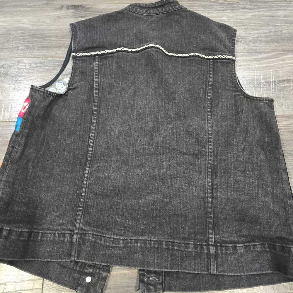 Vintage Chicos platinum vest - image 5