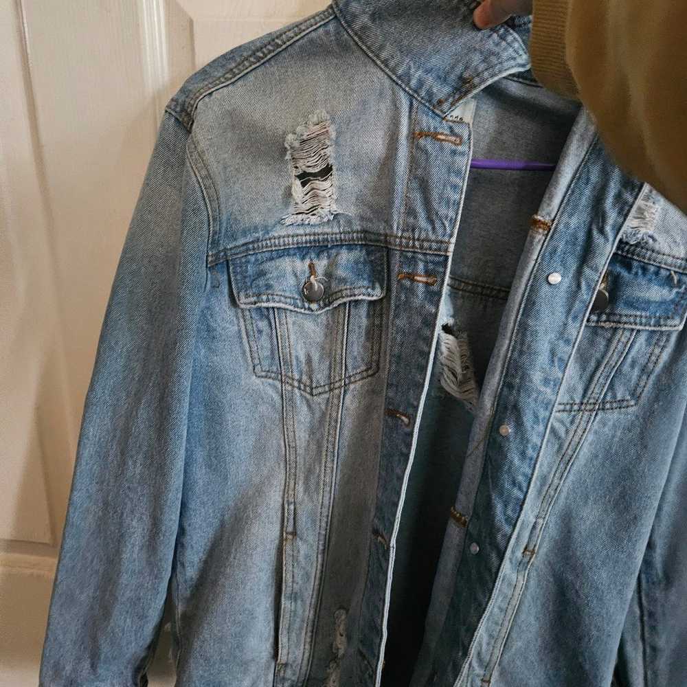 Womens Denim Jacket (Small) - image 2