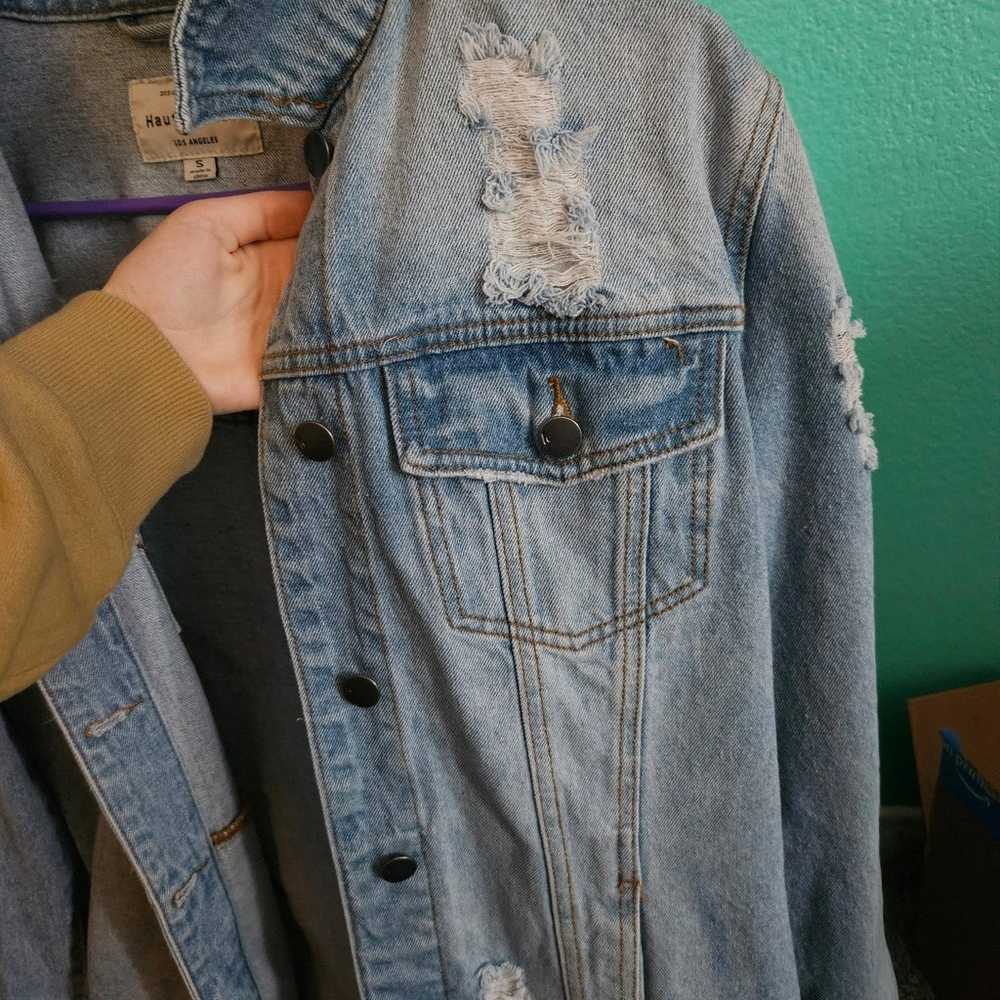 Womens Denim Jacket (Small) - image 3