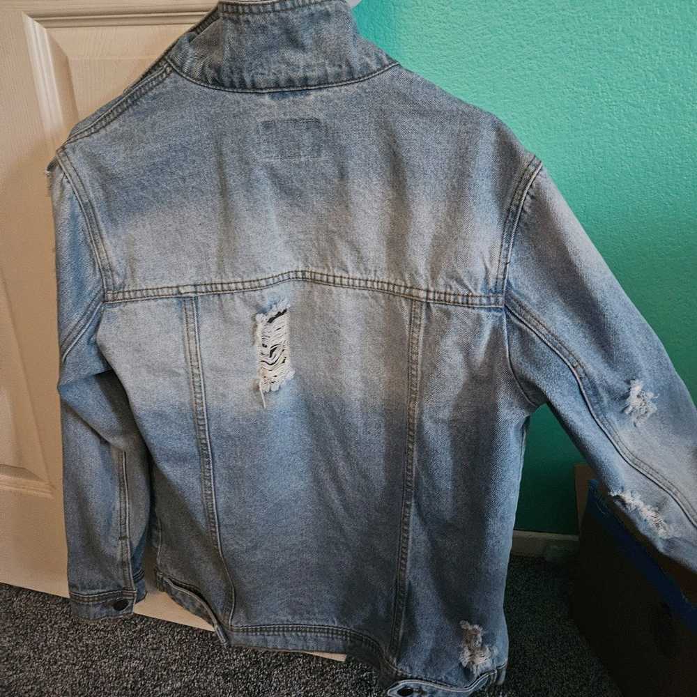 Womens Denim Jacket (Small) - image 4