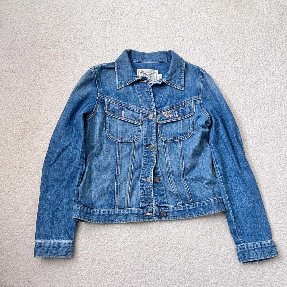 American Living Vintage Denim Jacket NWOT Size S - image 2