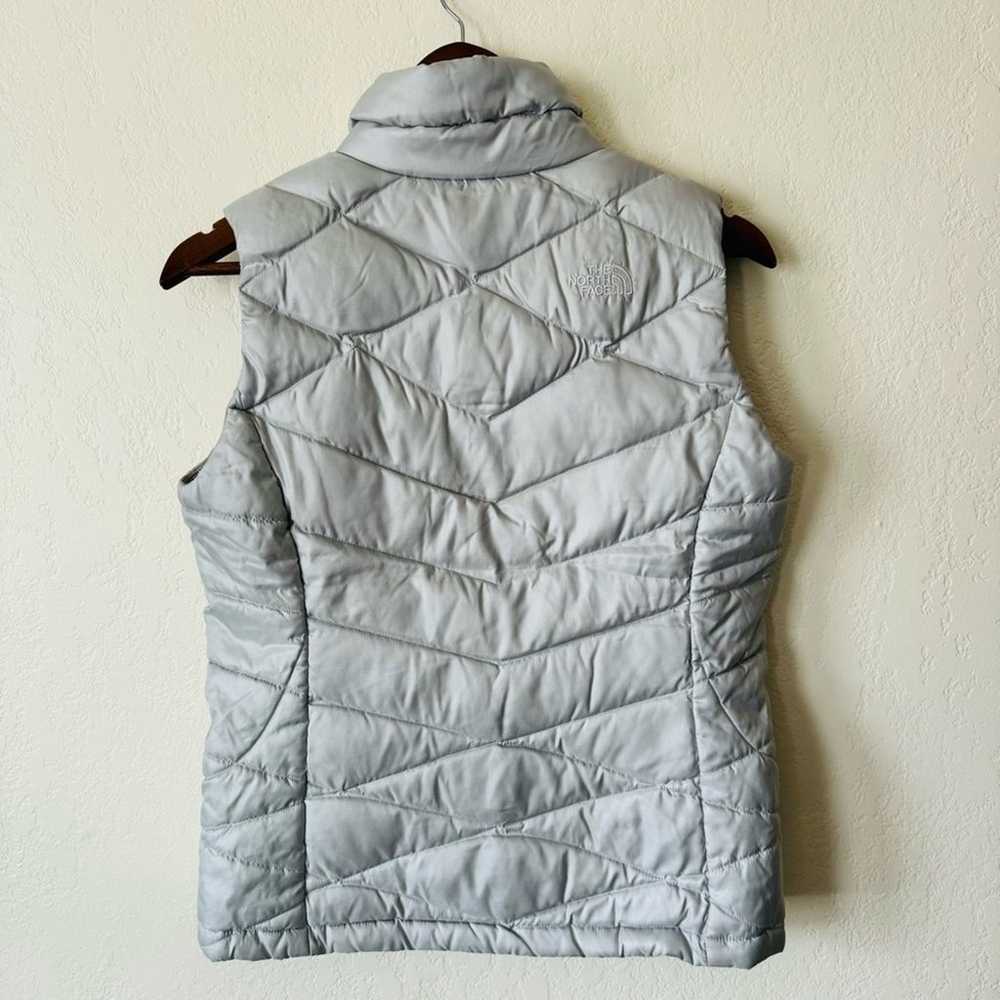 The North Face | silver light weight down vest - image 4