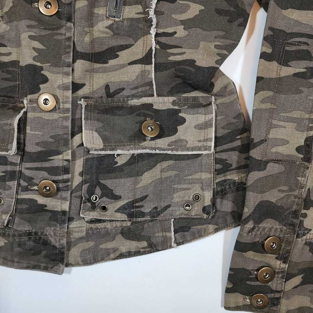 Y2K Vintage Camo Embroidered Jacket - image 7