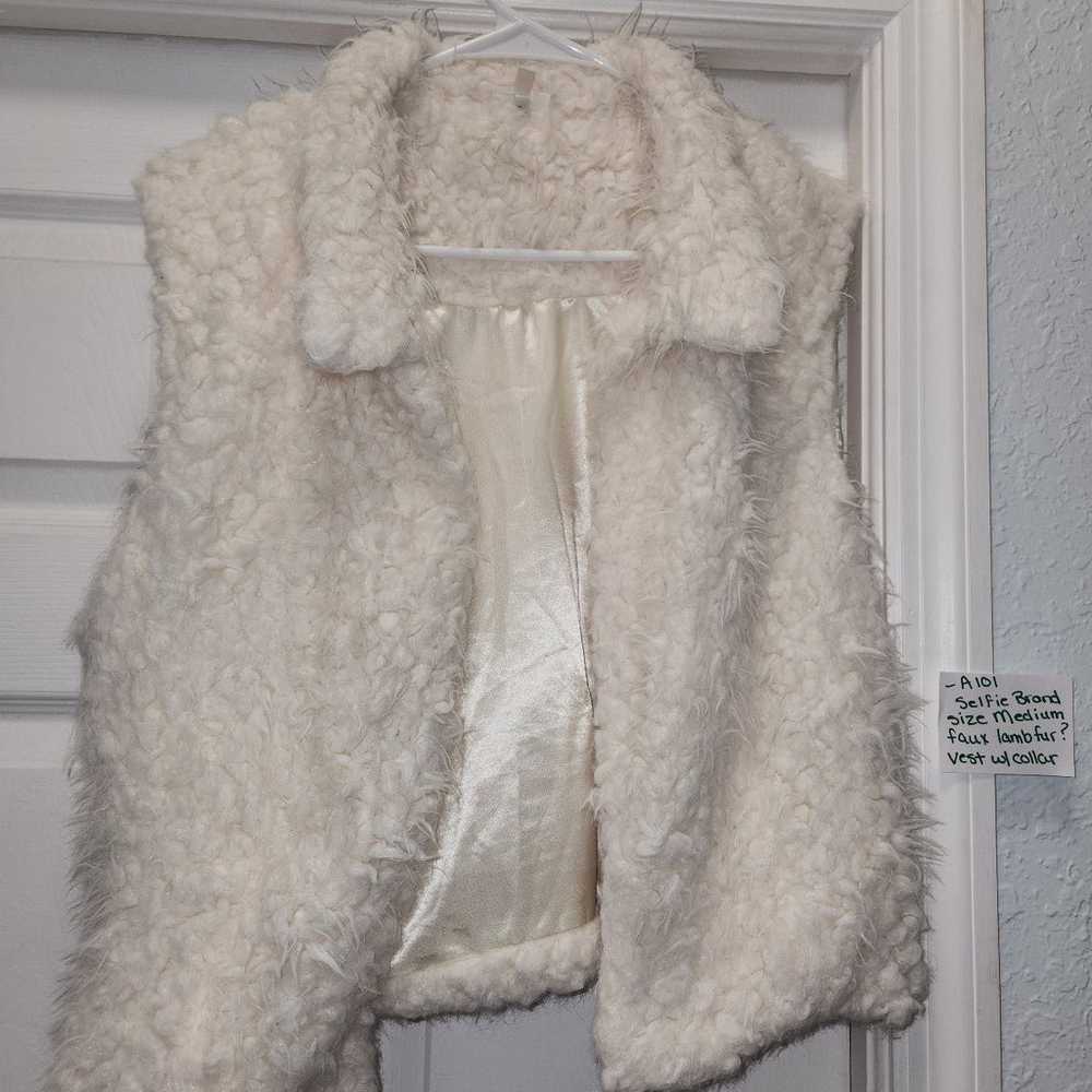 Faux Fur Vest - image 1