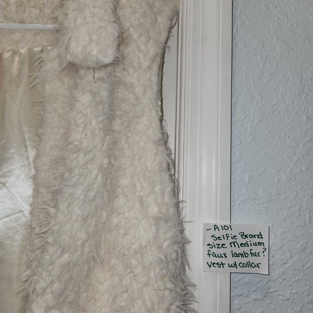 Faux Fur Vest - image 2