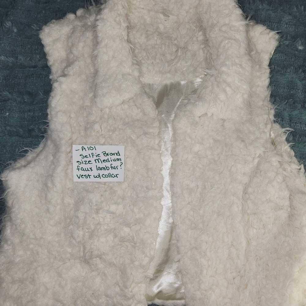 Faux Fur Vest - image 4