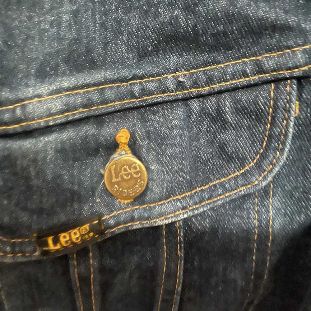 Vintage Lee Denim / Jean Jacket - image 2