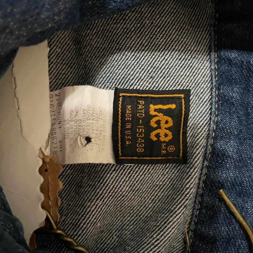 Vintage Lee Denim / Jean Jacket - image 3