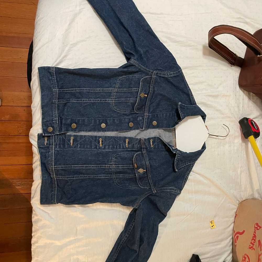 Vintage Lee Denim / Jean Jacket - image 5