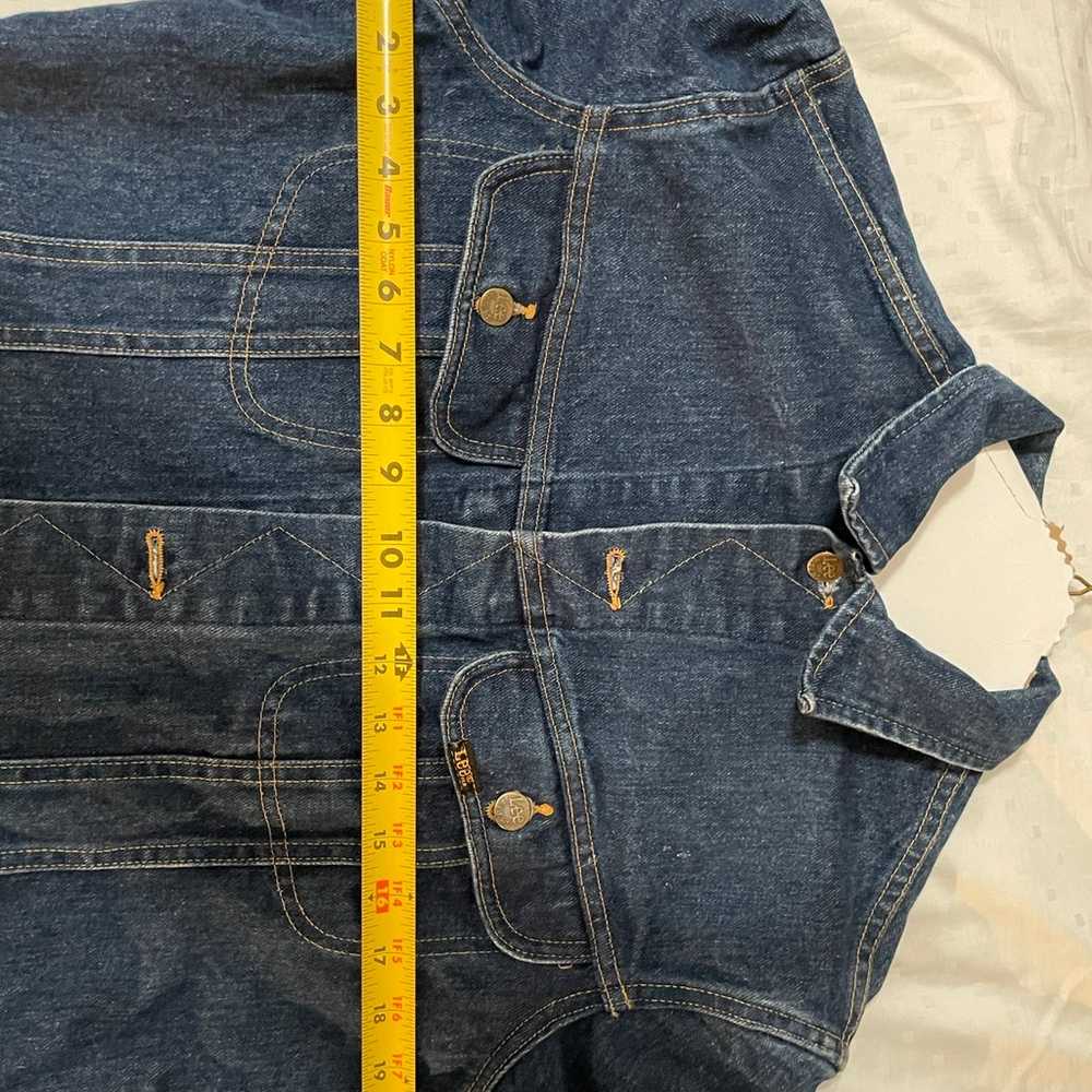 Vintage Lee Denim / Jean Jacket - image 7