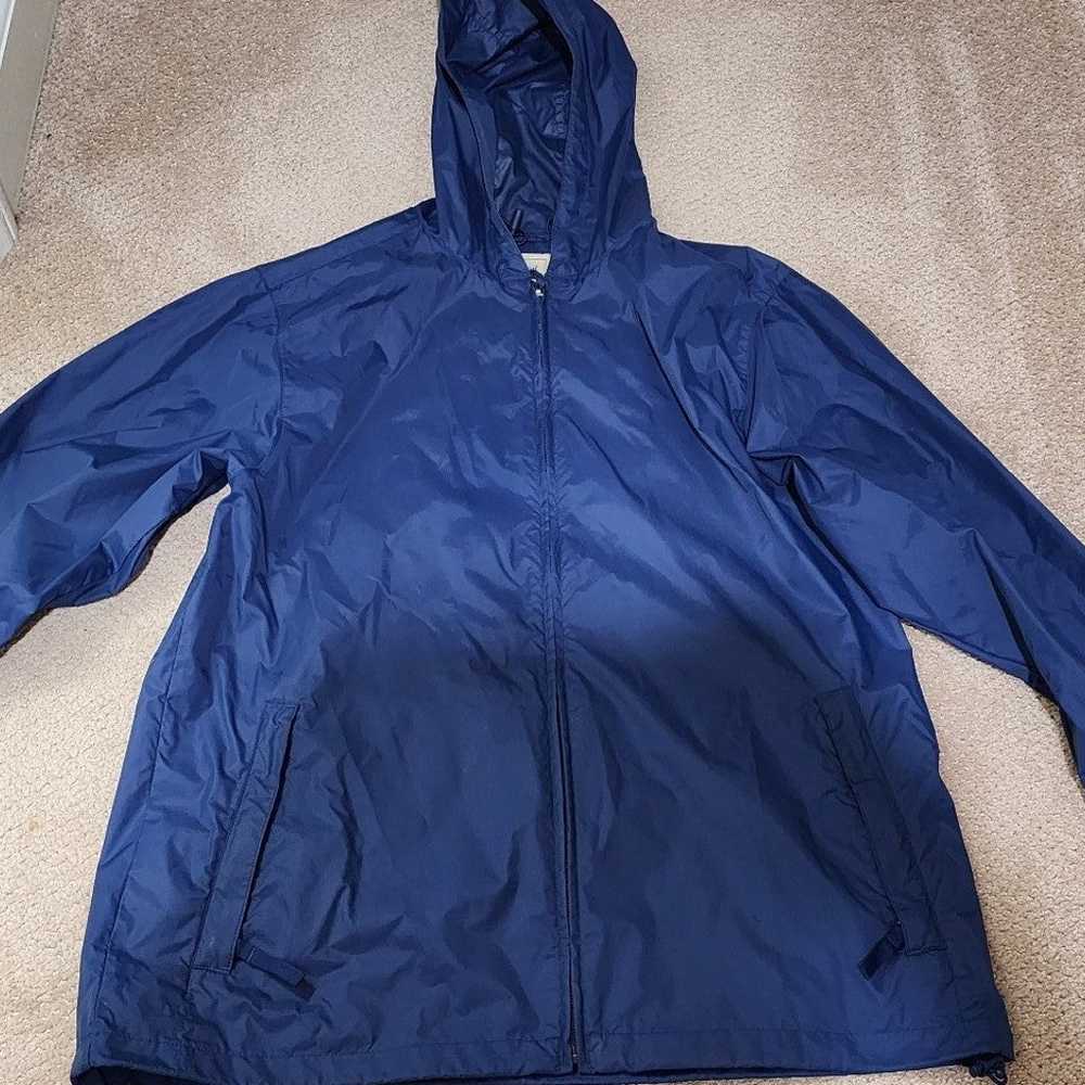 L.L. Bean Vintage Blue Woman's Regular Medium Rai… - image 2