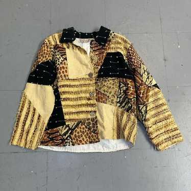 New Direction Animal Print Jacket - image 1