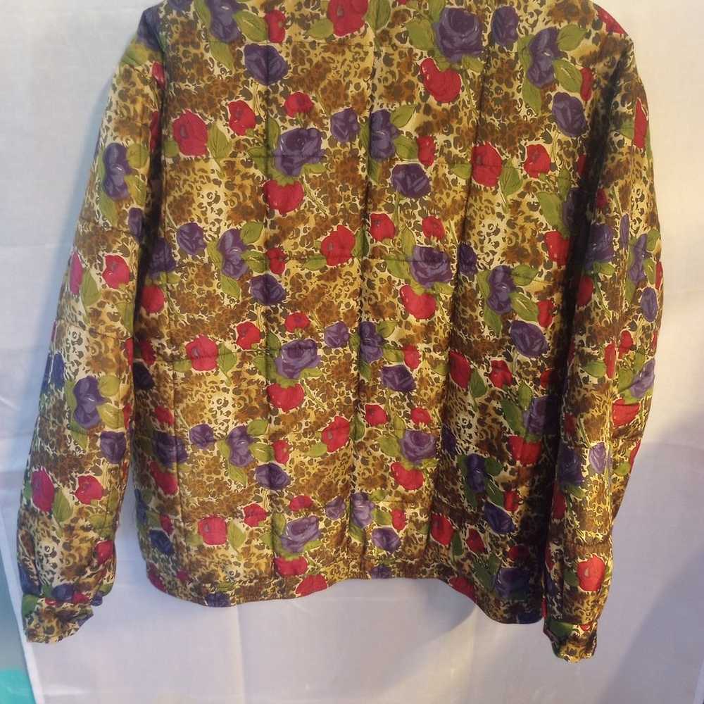 Medium cheetah print Anna and frank silk jacket - image 4