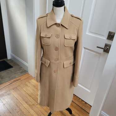 Vintage Kenneth Cole Reaction Camel Wool Coat - image 1