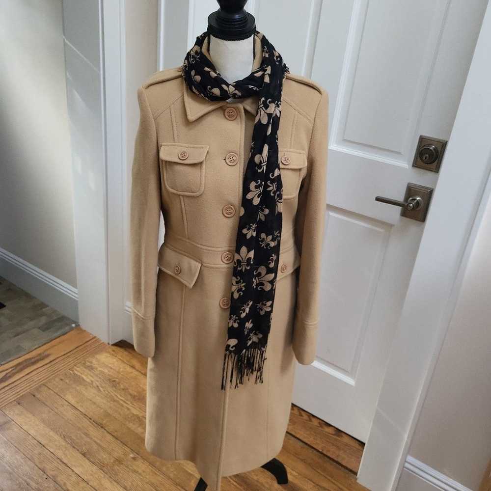 Vintage Kenneth Cole Reaction Camel Wool Coat - image 2