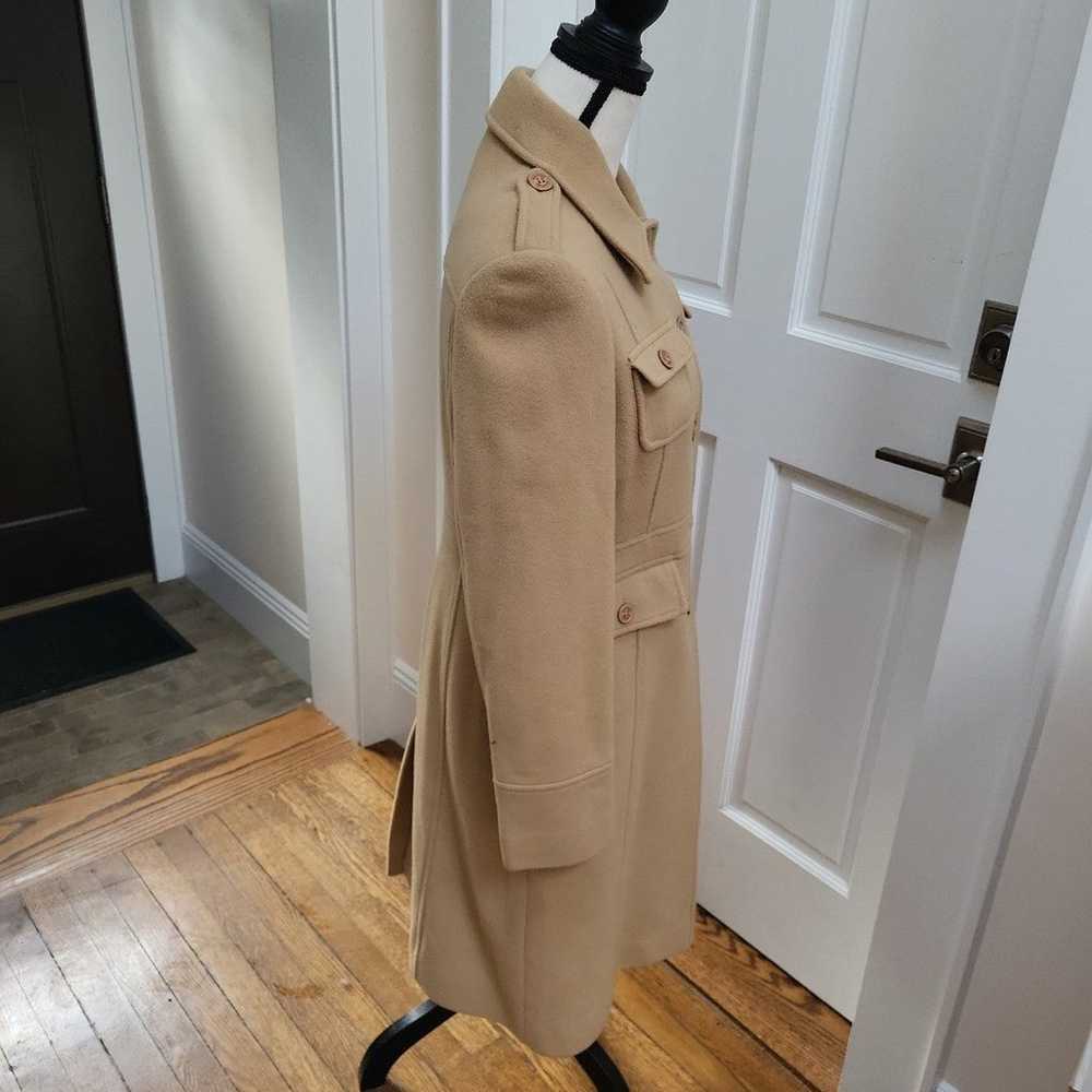 Vintage Kenneth Cole Reaction Camel Wool Coat - image 3