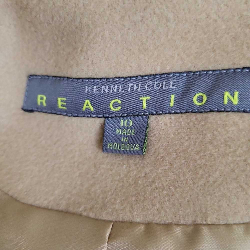 Vintage Kenneth Cole Reaction Camel Wool Coat - image 5