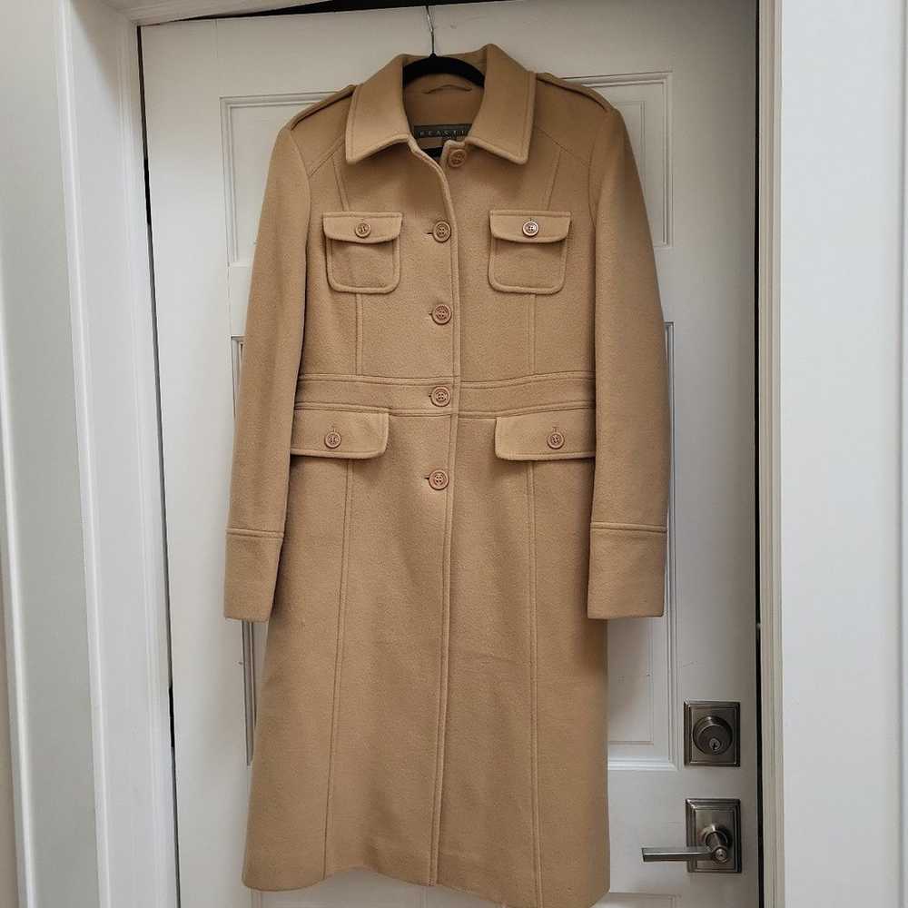 Vintage Kenneth Cole Reaction Camel Wool Coat - image 9