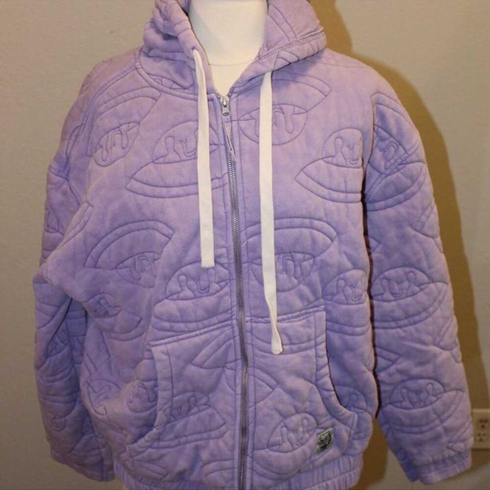 urban outfitters BDG EMBROIDERED PURPLE STITCHED … - image 1