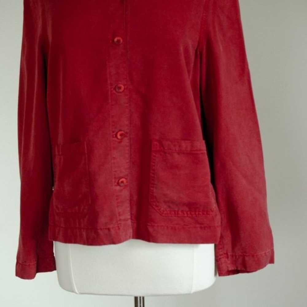 Vintage Jones New York Tencel Red jacket and skir… - image 3