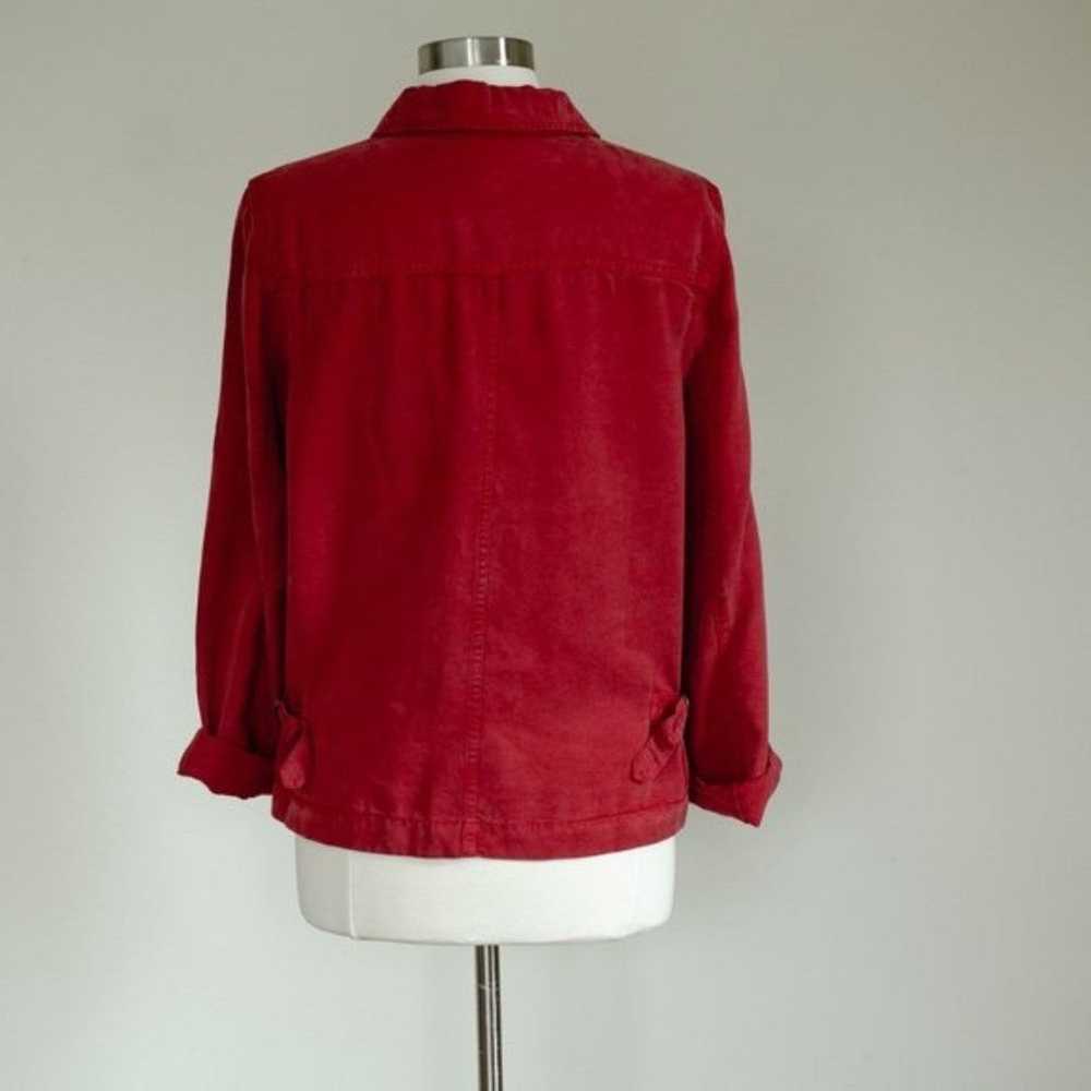 Vintage Jones New York Tencel Red jacket and skir… - image 5