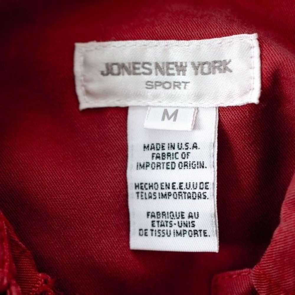 Vintage Jones New York Tencel Red jacket and skir… - image 6