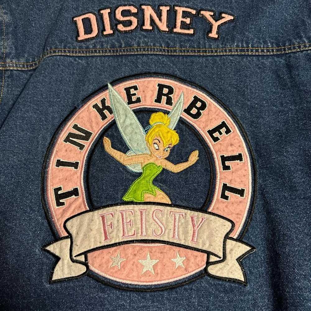 Vintage Tinker Bell Denim Jacket - image 1