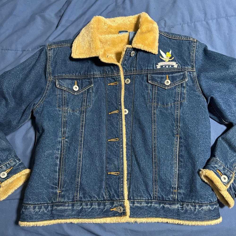 Vintage Tinker Bell Denim Jacket - image 2