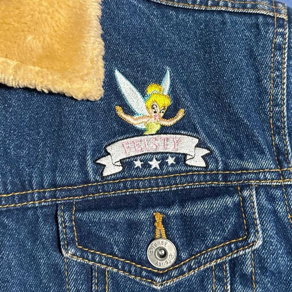 Vintage Tinker Bell Denim Jacket - image 3