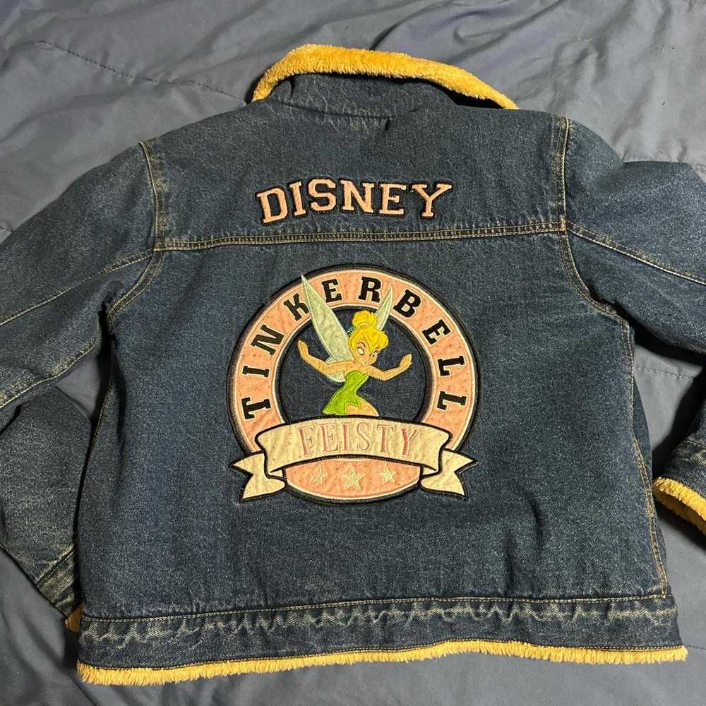 Vintage Tinker Bell Denim Jacket - image 4