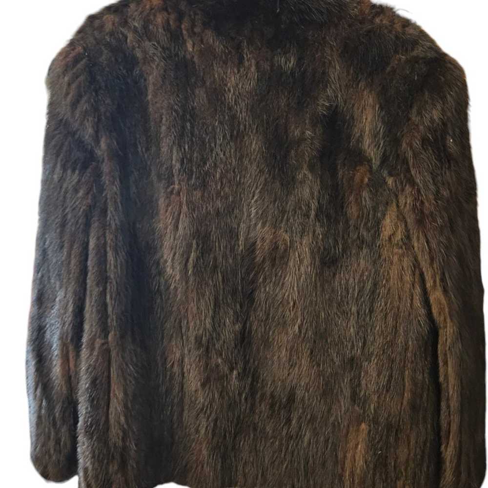 Vintage saga mink fur coat - image 2