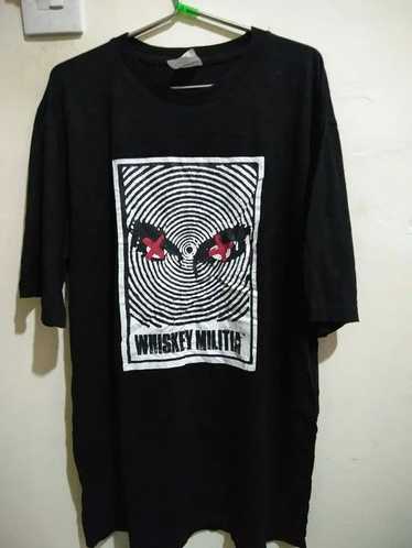 Japanese Brand × Streetwear 🔥 WHISKEY MILITIA TEE