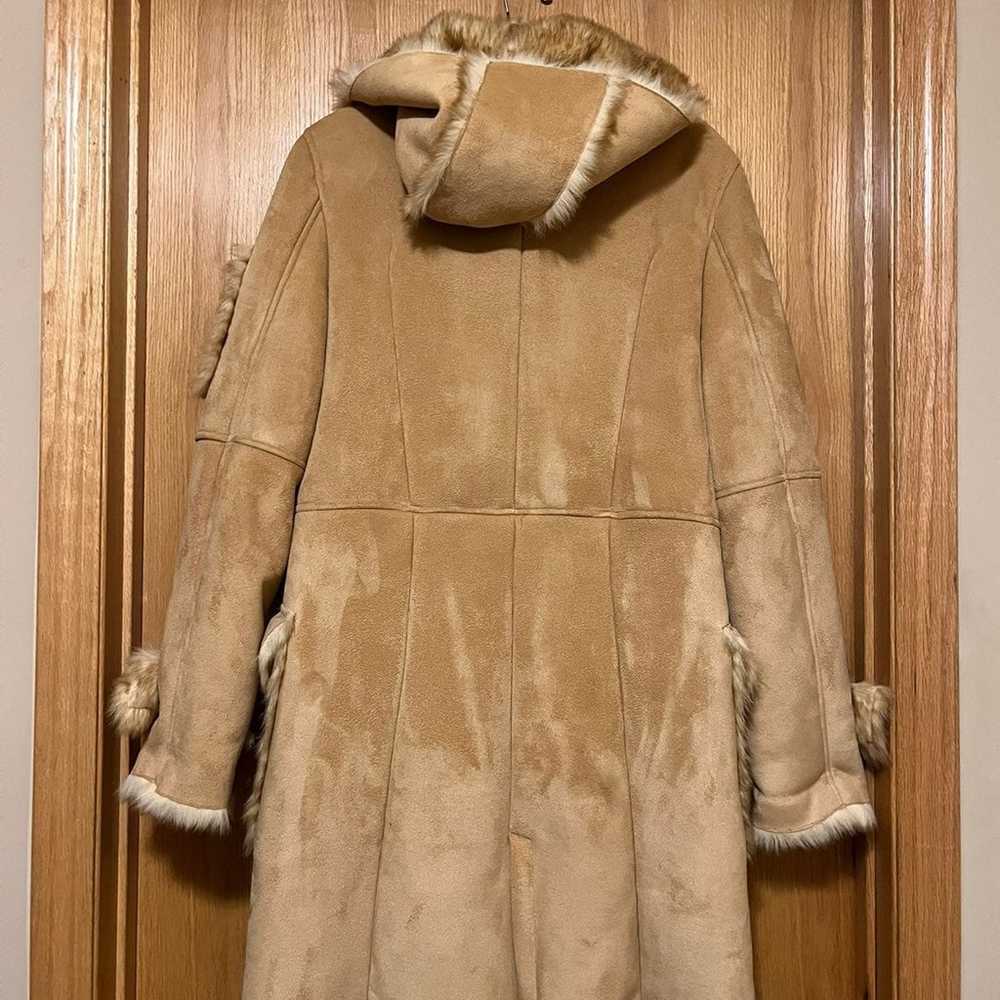 Vintage Shearling Pepe Jeans UK Coat - image 10