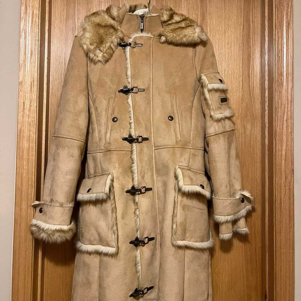 Vintage Shearling Pepe Jeans UK Coat - image 3