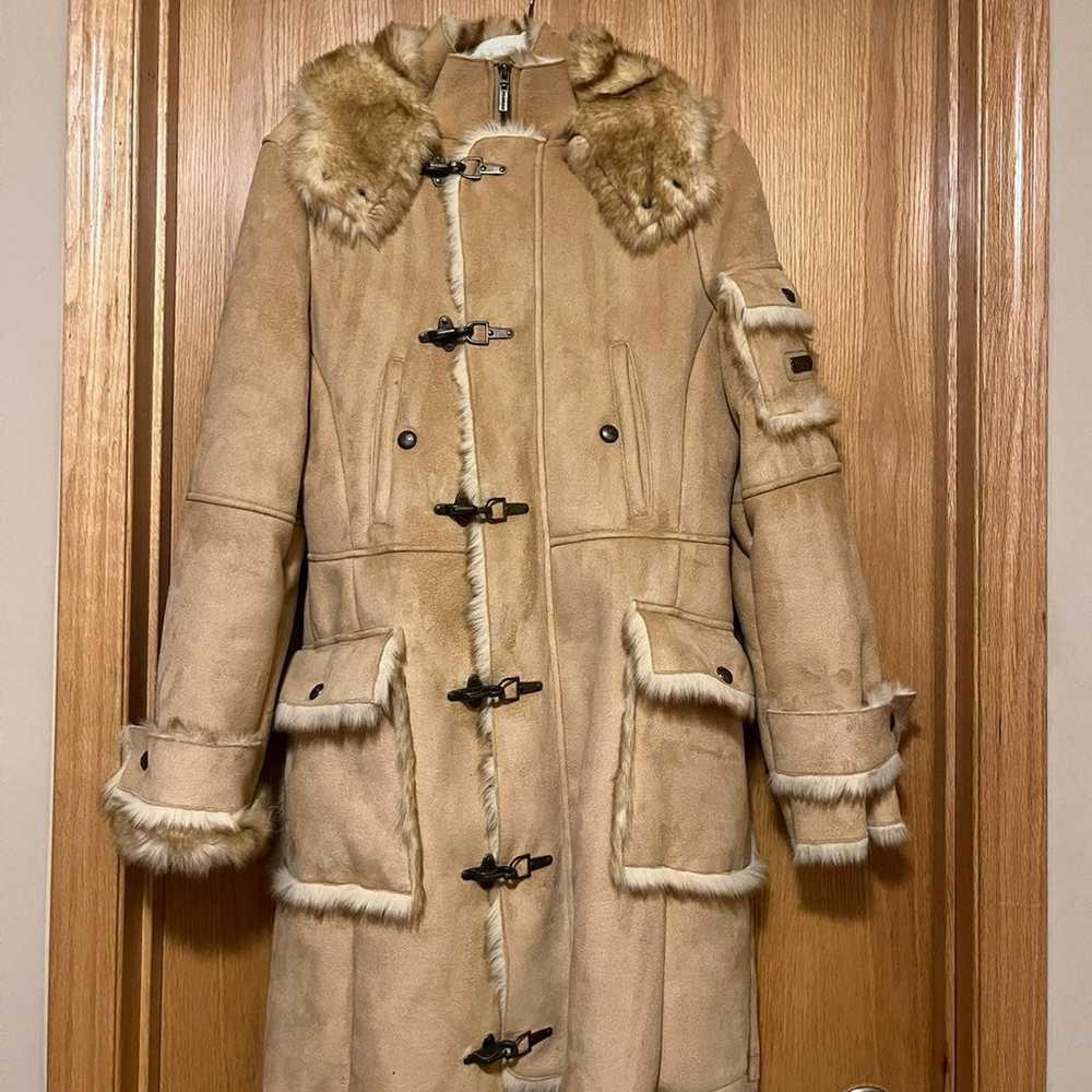 Vintage Shearling Pepe Jeans UK Coat - image 4