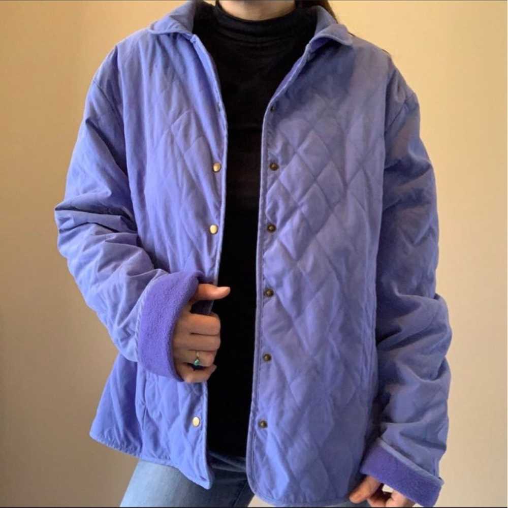 Vintage EP Pro quilted Violet warm jacket - image 1