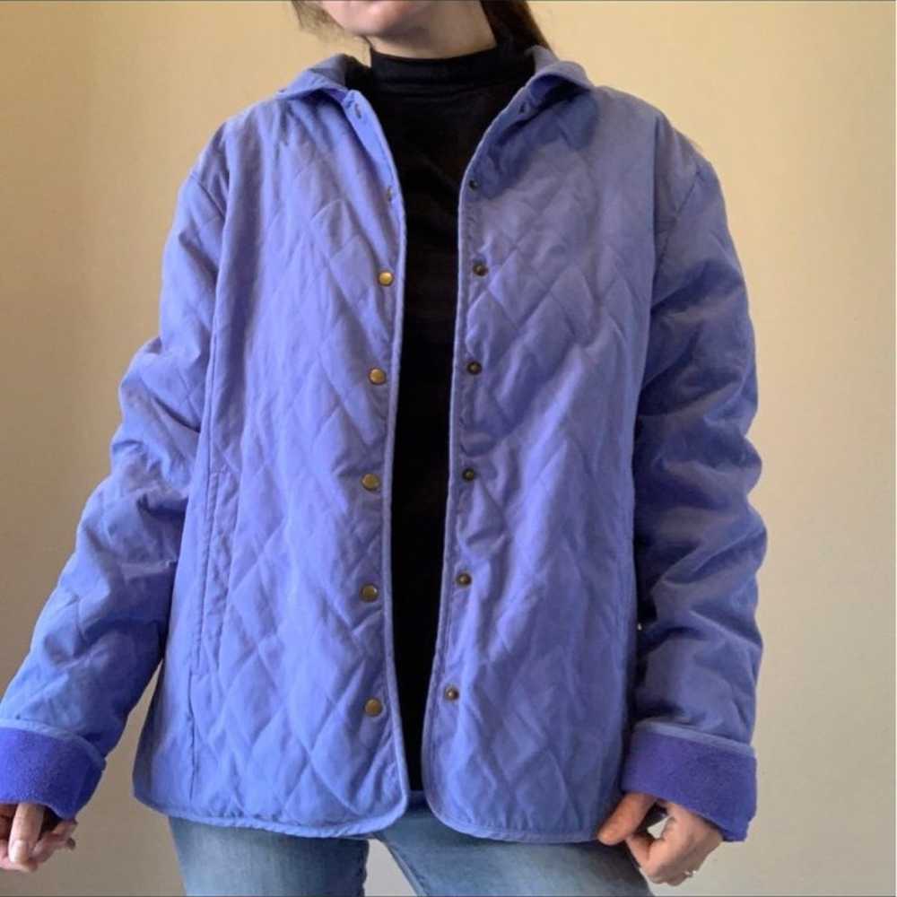 Vintage EP Pro quilted Violet warm jacket - image 2