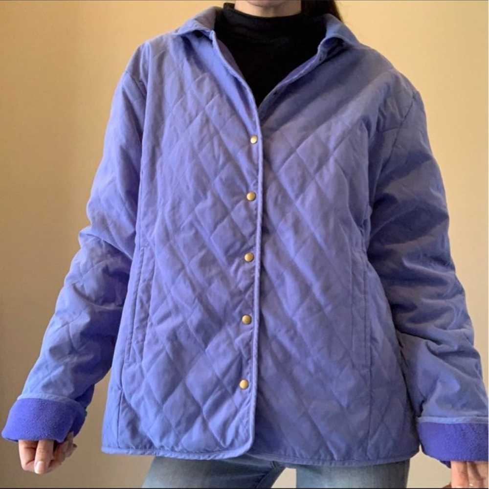 Vintage EP Pro quilted Violet warm jacket - image 4