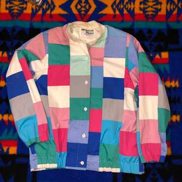 Vintage patchwork jacket san francisco - image 1